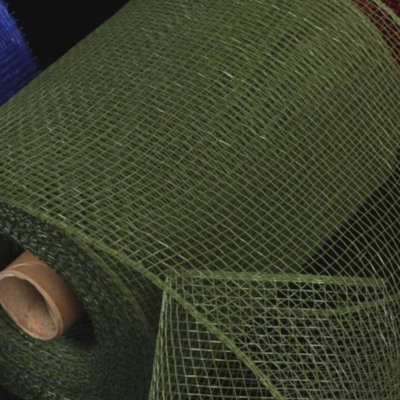 The Ribbon People Decorating Green Mesh Craft Ribbon 6.5" x 120 Yards